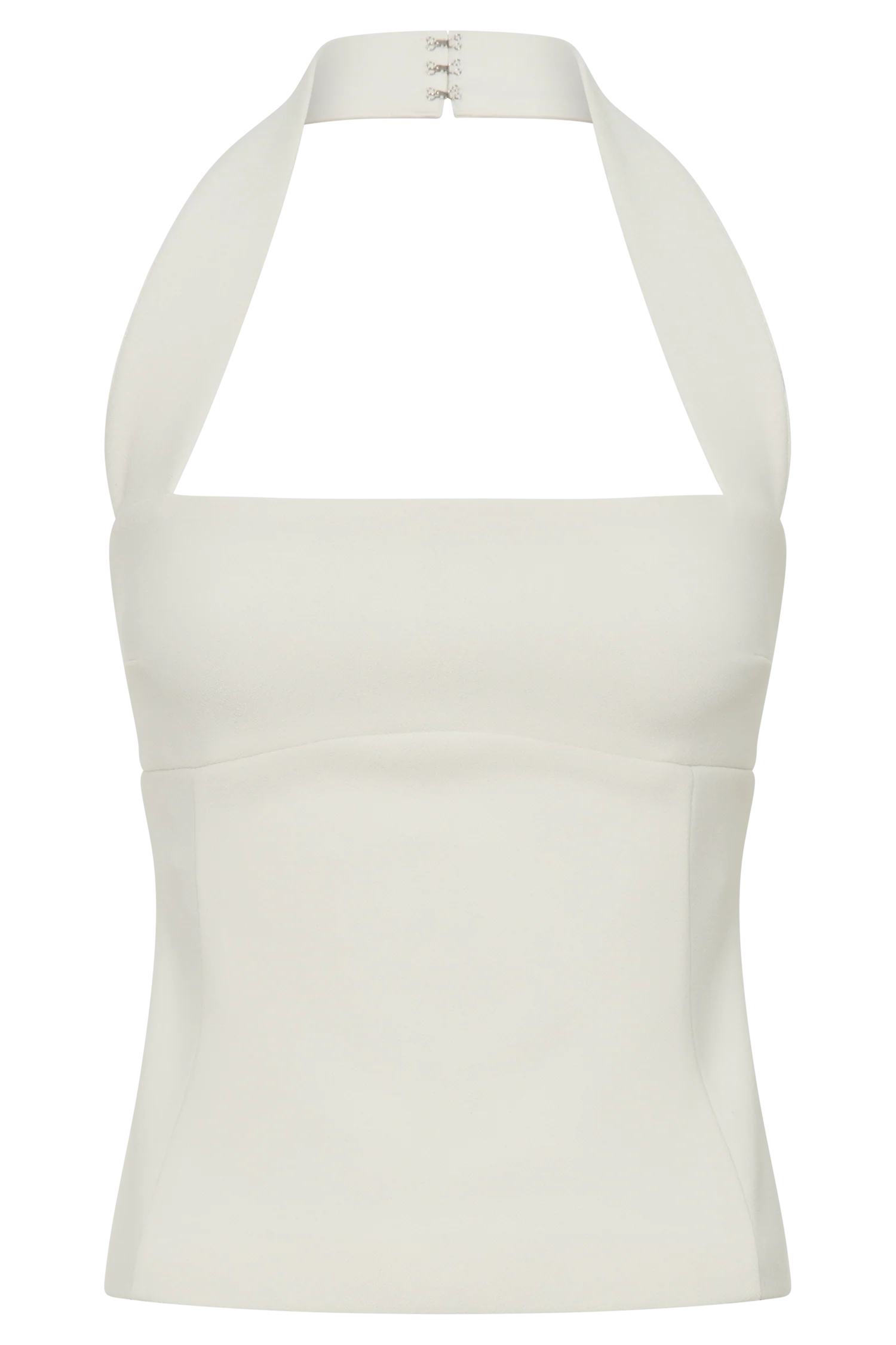 Amelita Suiting Halter Top - Ivory - Image 8