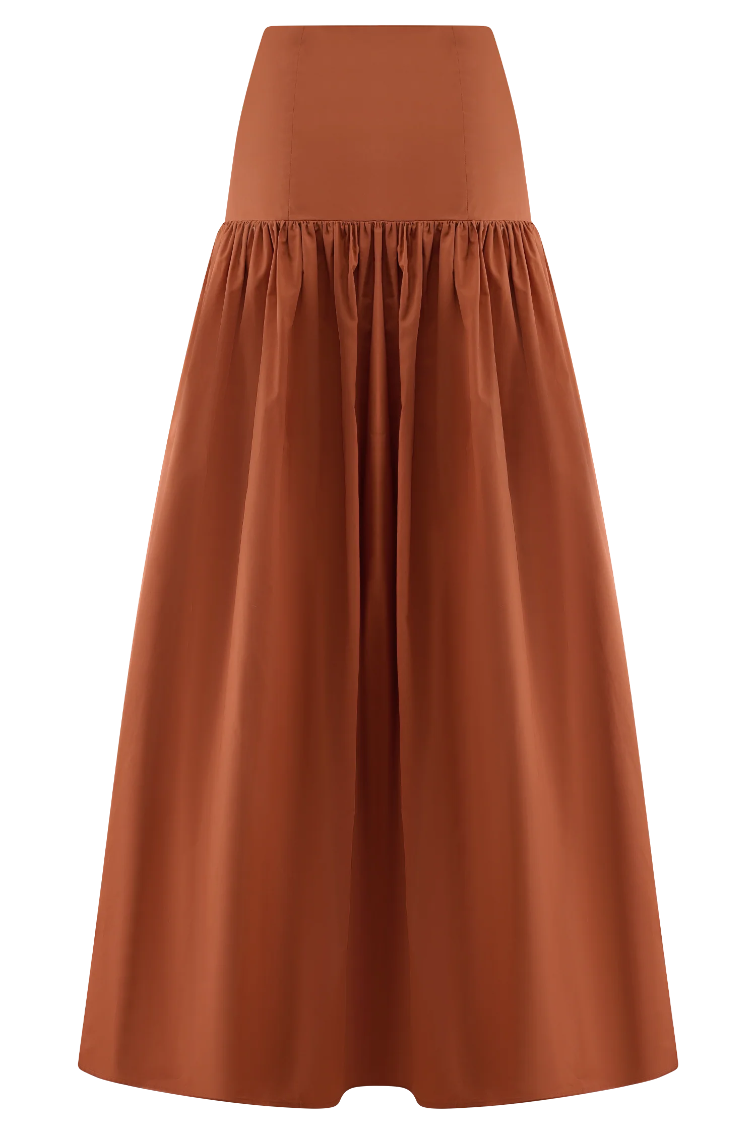 Autumn Maxi Skirt - Burnt Orange - Image 8