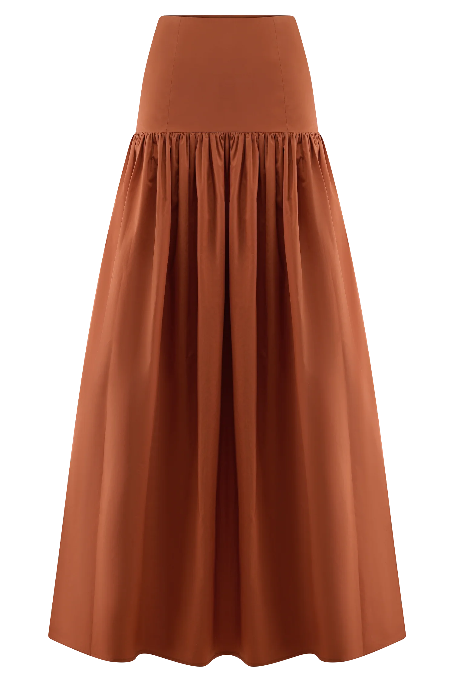 Autumn Maxi Skirt - Burnt Orange - Image 9