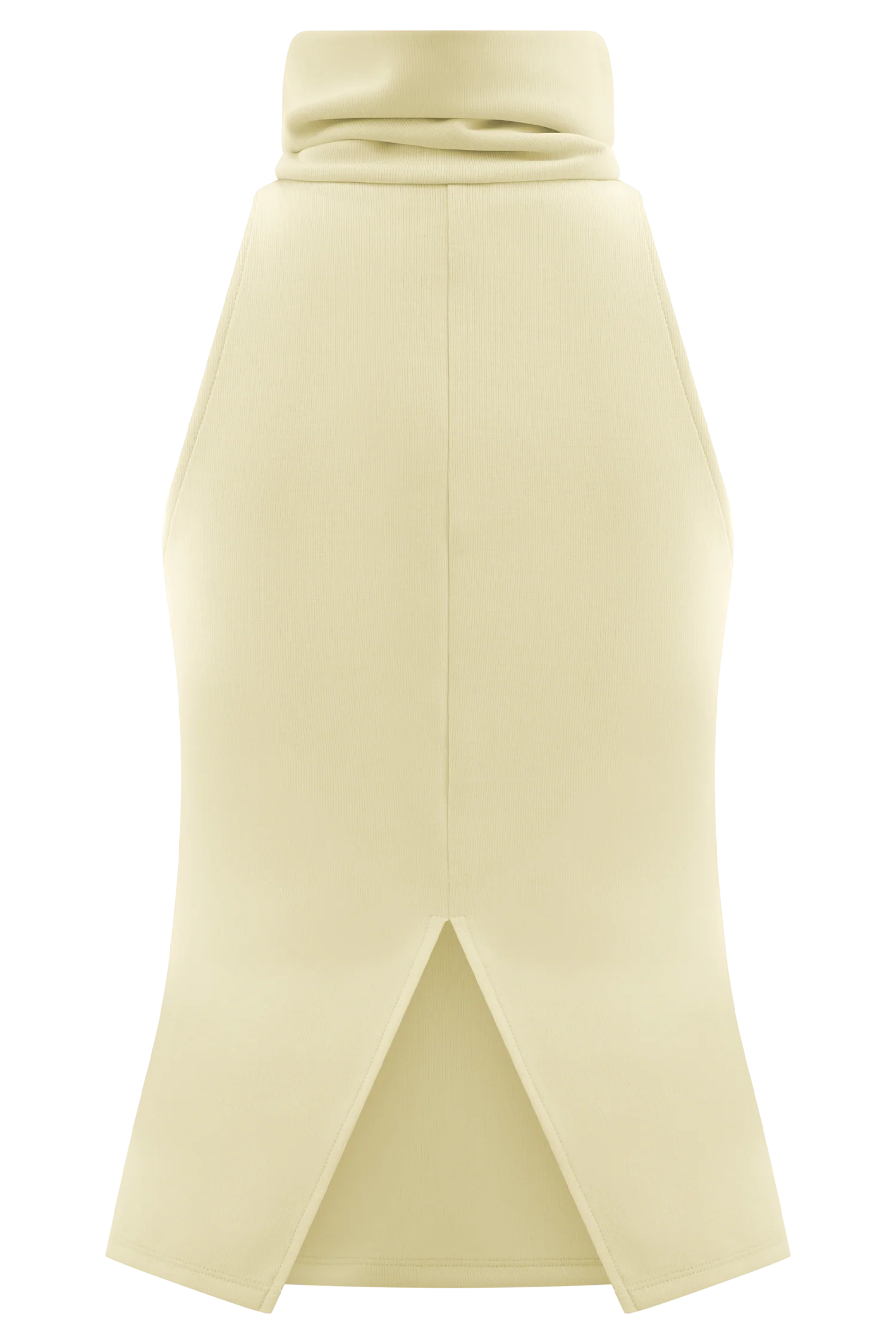Birdie High Neck Sleeveless Top - Ivory - Image 10