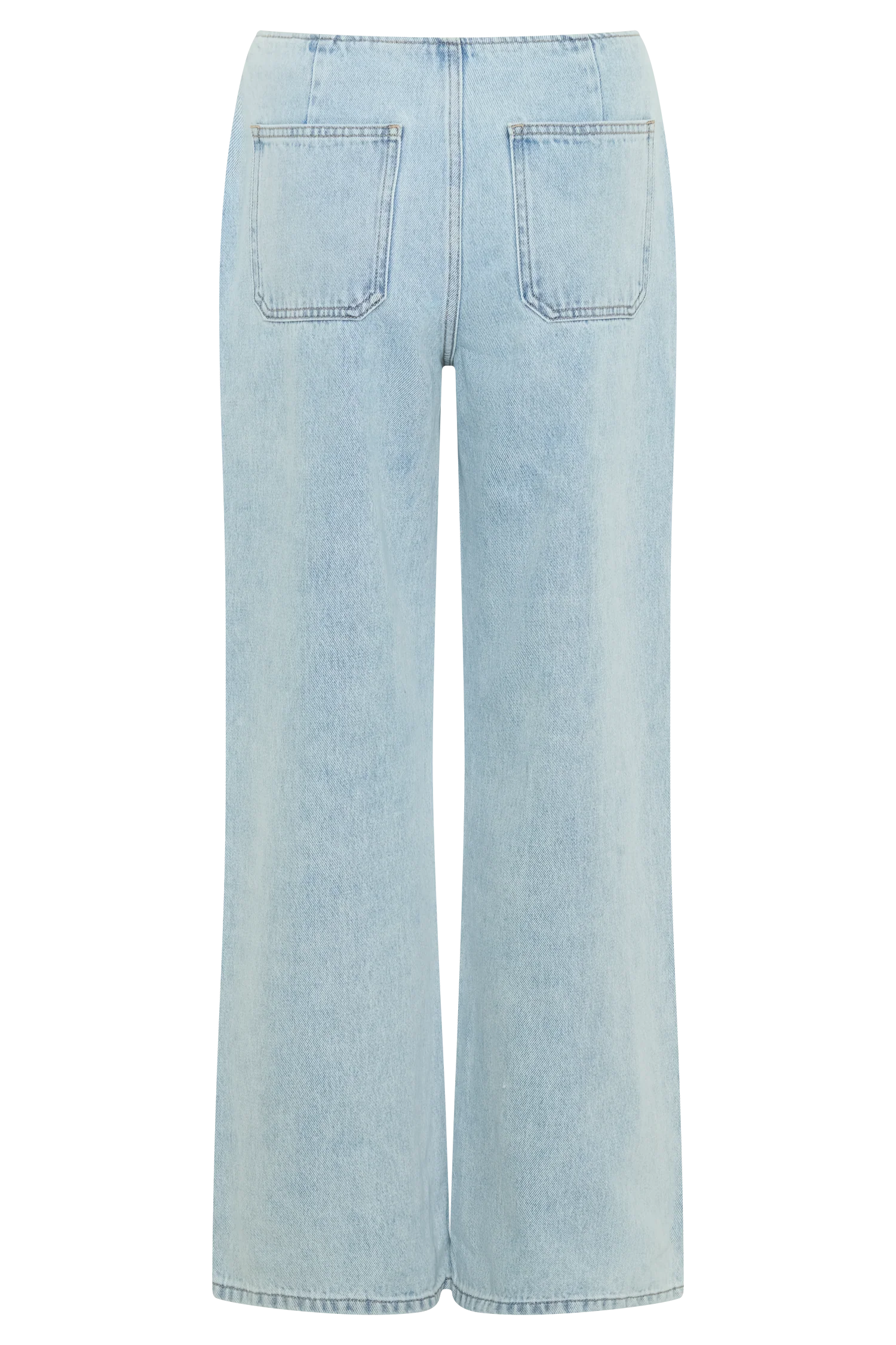 Caitlin Mid Rise Denim Jeans - Light Blue - Image 8