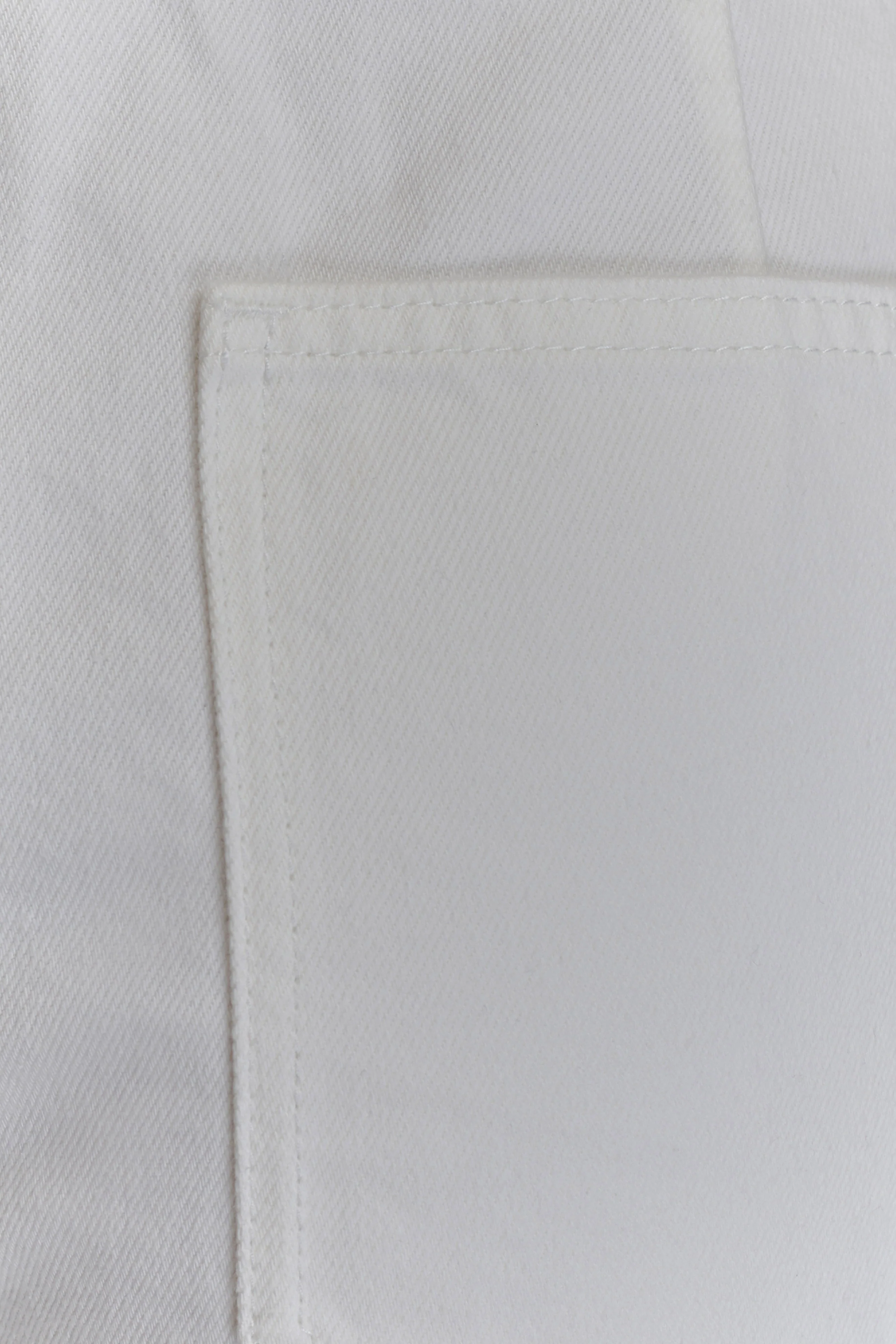 Caitlin Mid Rise Denim Jeans - White - Image 12