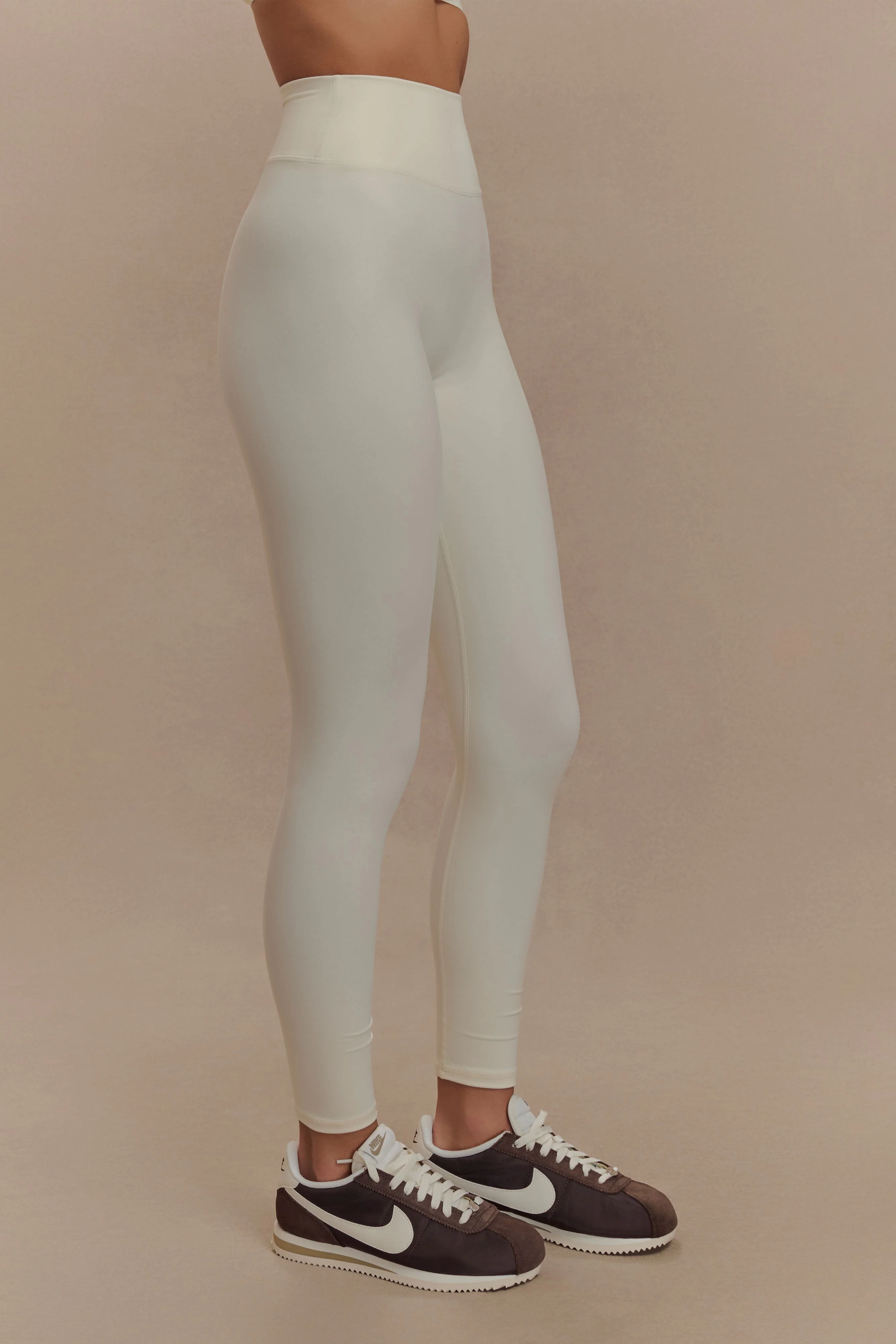 Callie Active Leggings - Ivory - Image 2