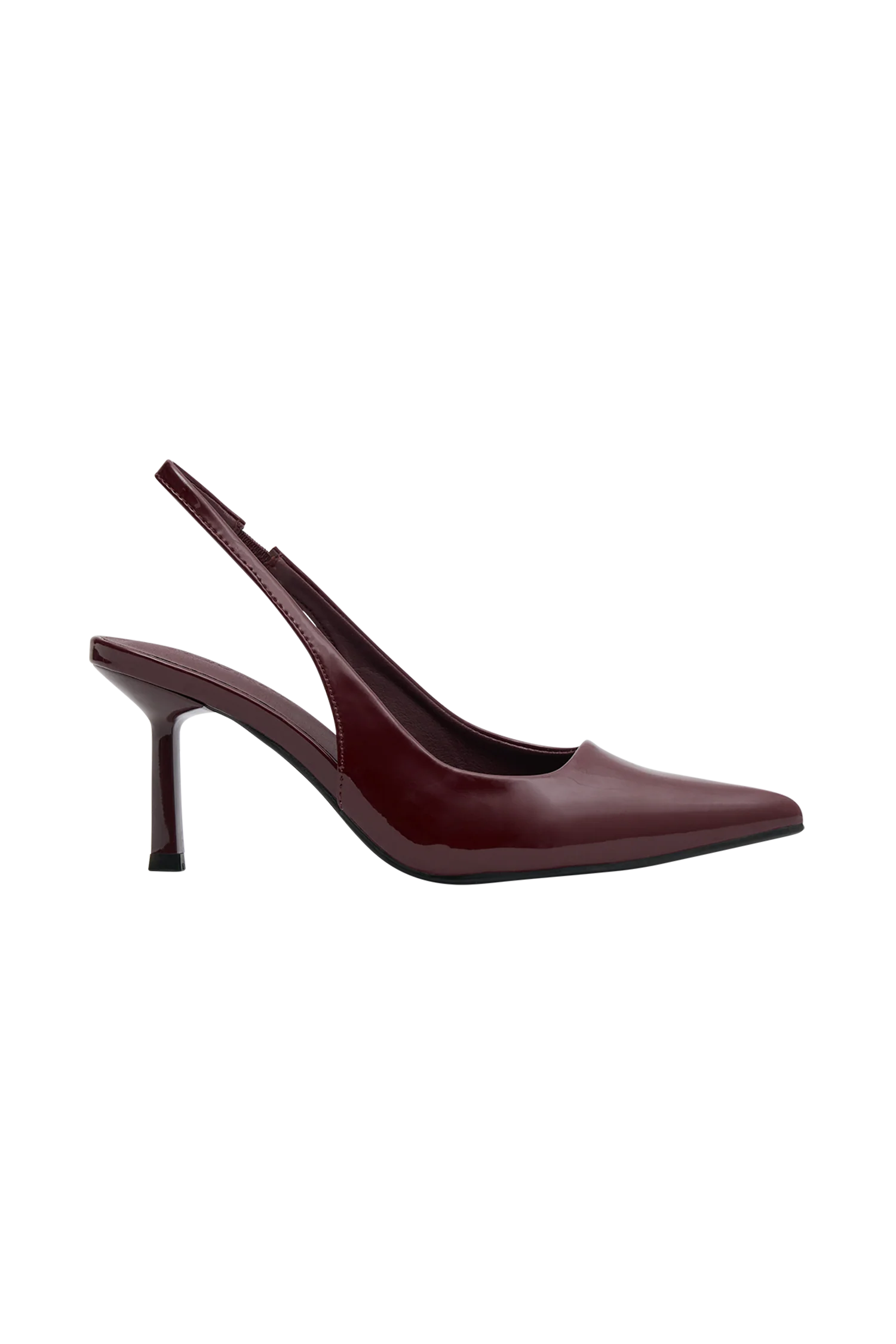 Dasha Sling Back Heels - Cherry Red - Image 5