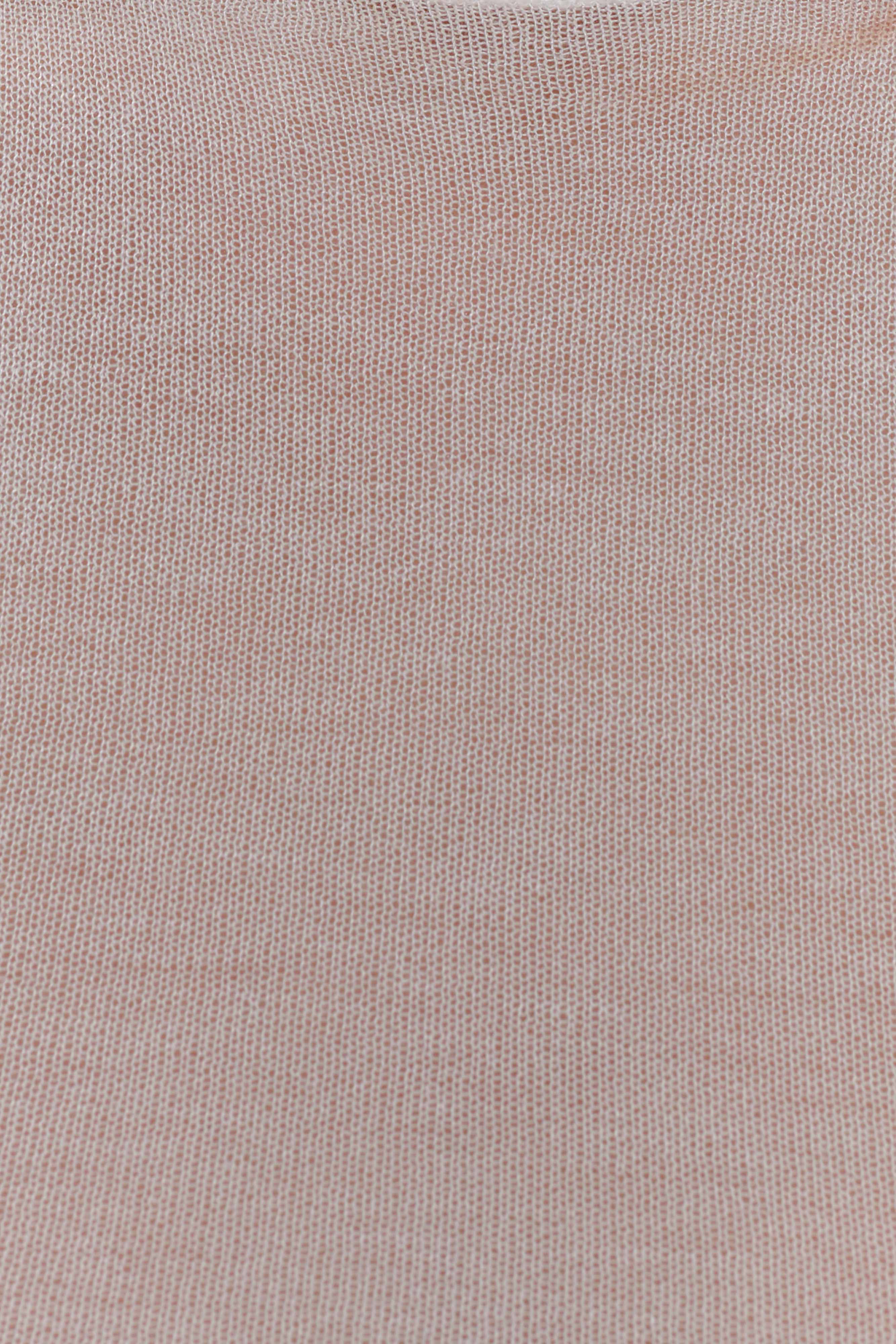 Dollie Sheer Knit Tank Top - Ivory - Image 11