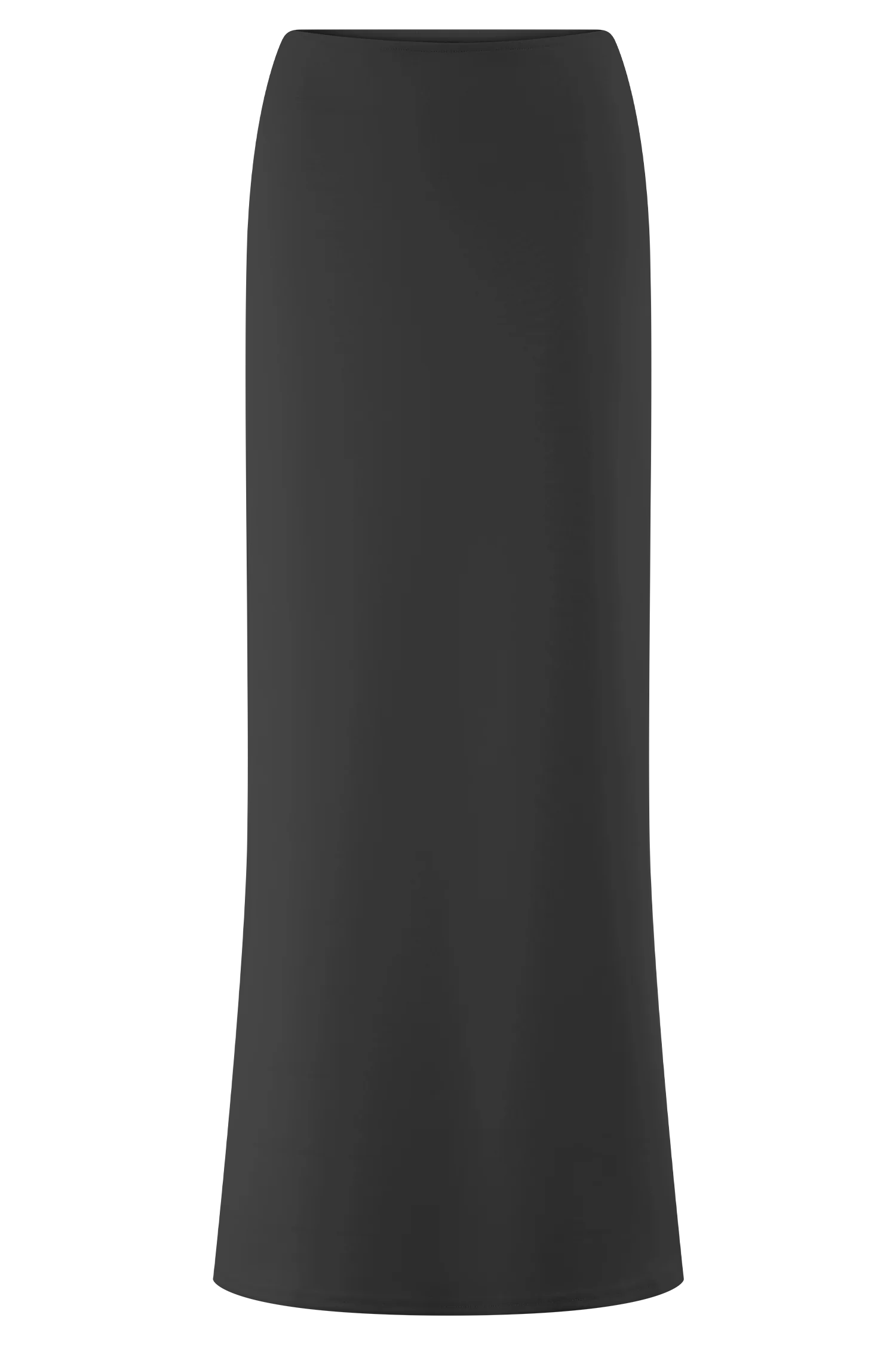 Eris Scuba Jersey Maxi Skirt - Black - Image 8