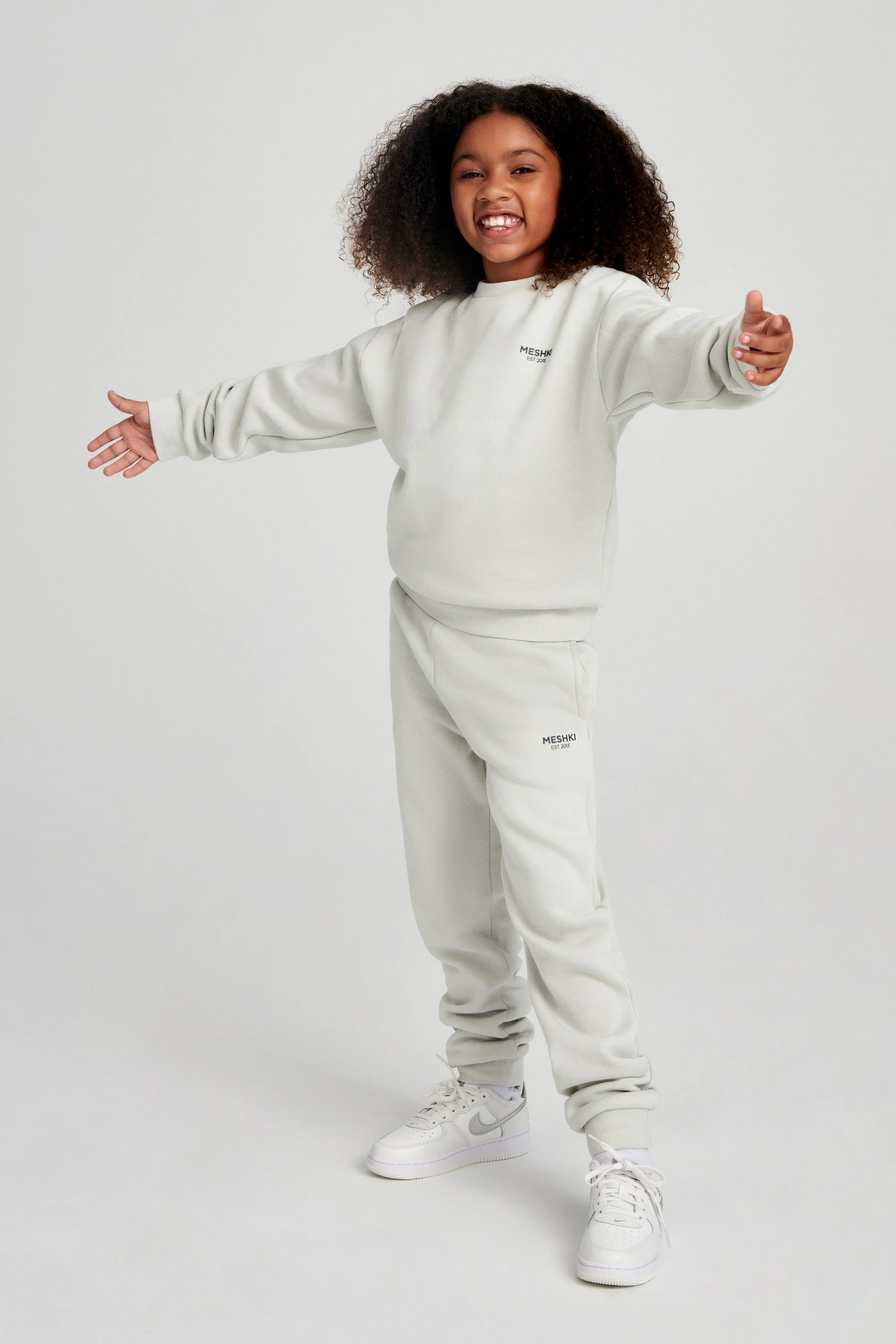 Frankie Kids Unisex Jogger - Smoke Grey - Image 4