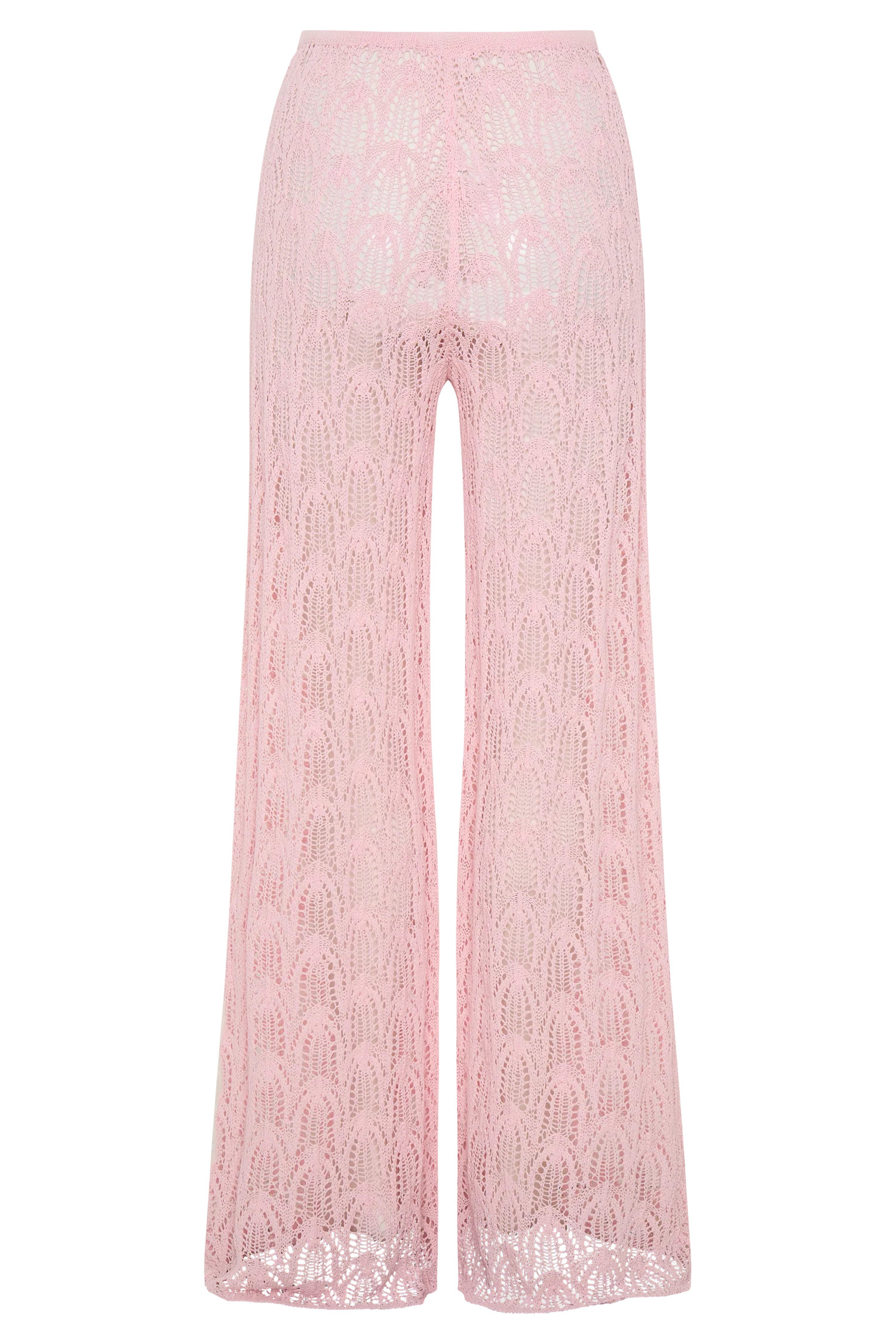 Glinda Crochet Pants - Baby Pink - Image 8