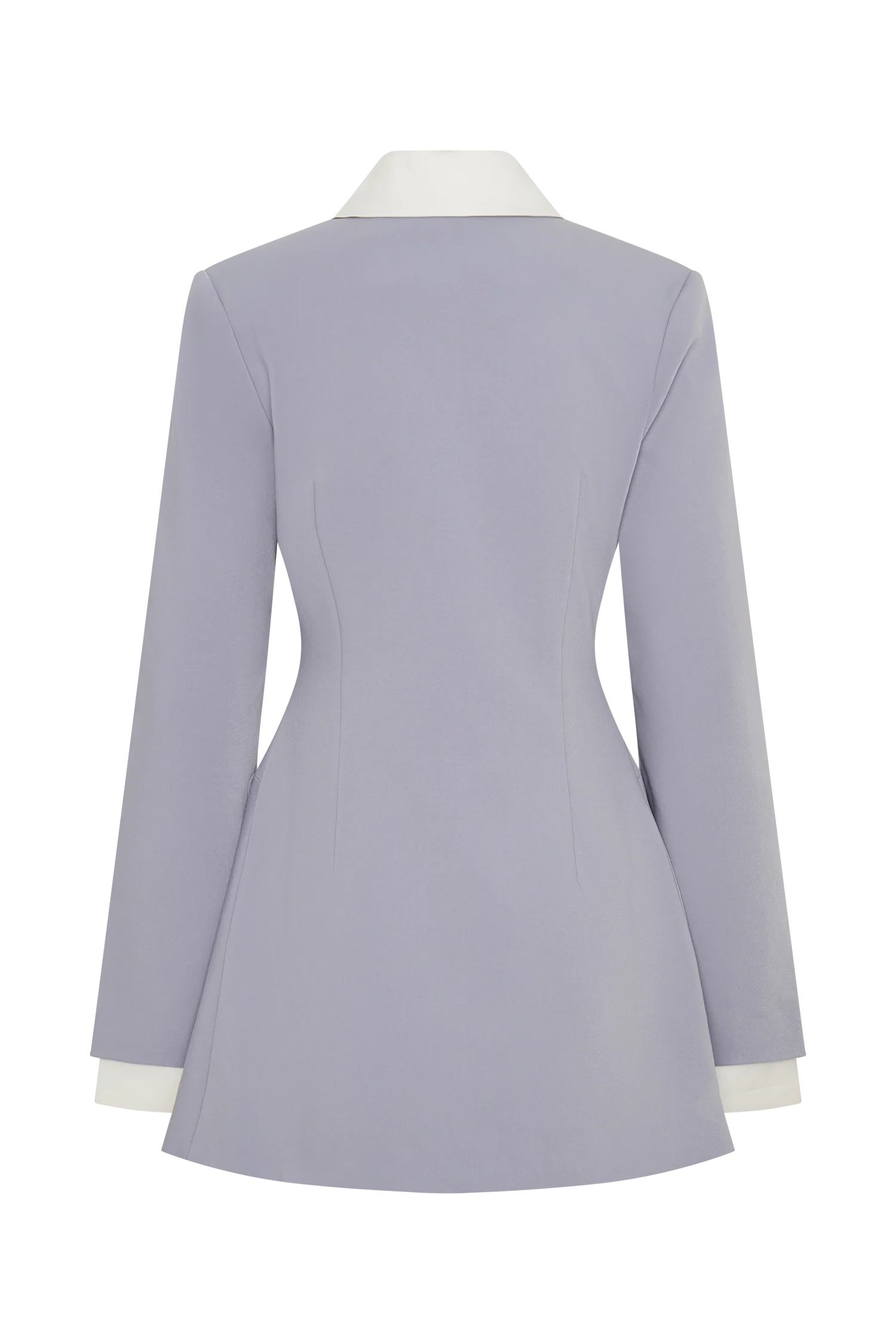 Gretchen Suiting Mini Dress - Grey - Image 8