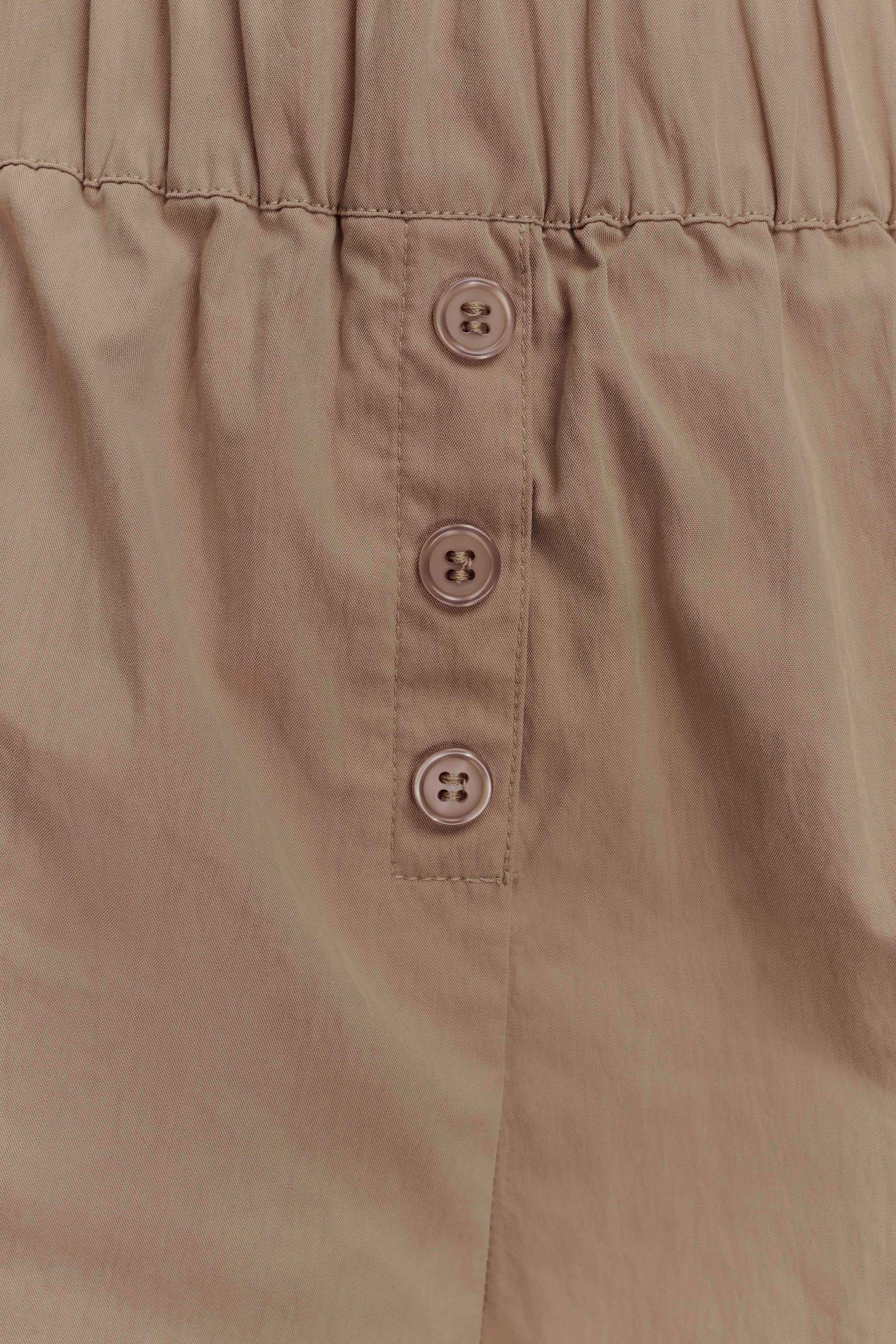 Johanna Cotton Relaxed Shorts - Sand - Image 9