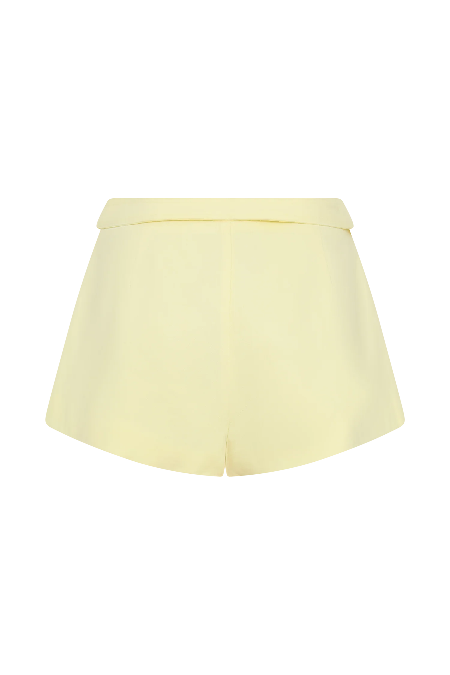 Josephine Cotton Shorts With Waistbands - Lemon - Image 11