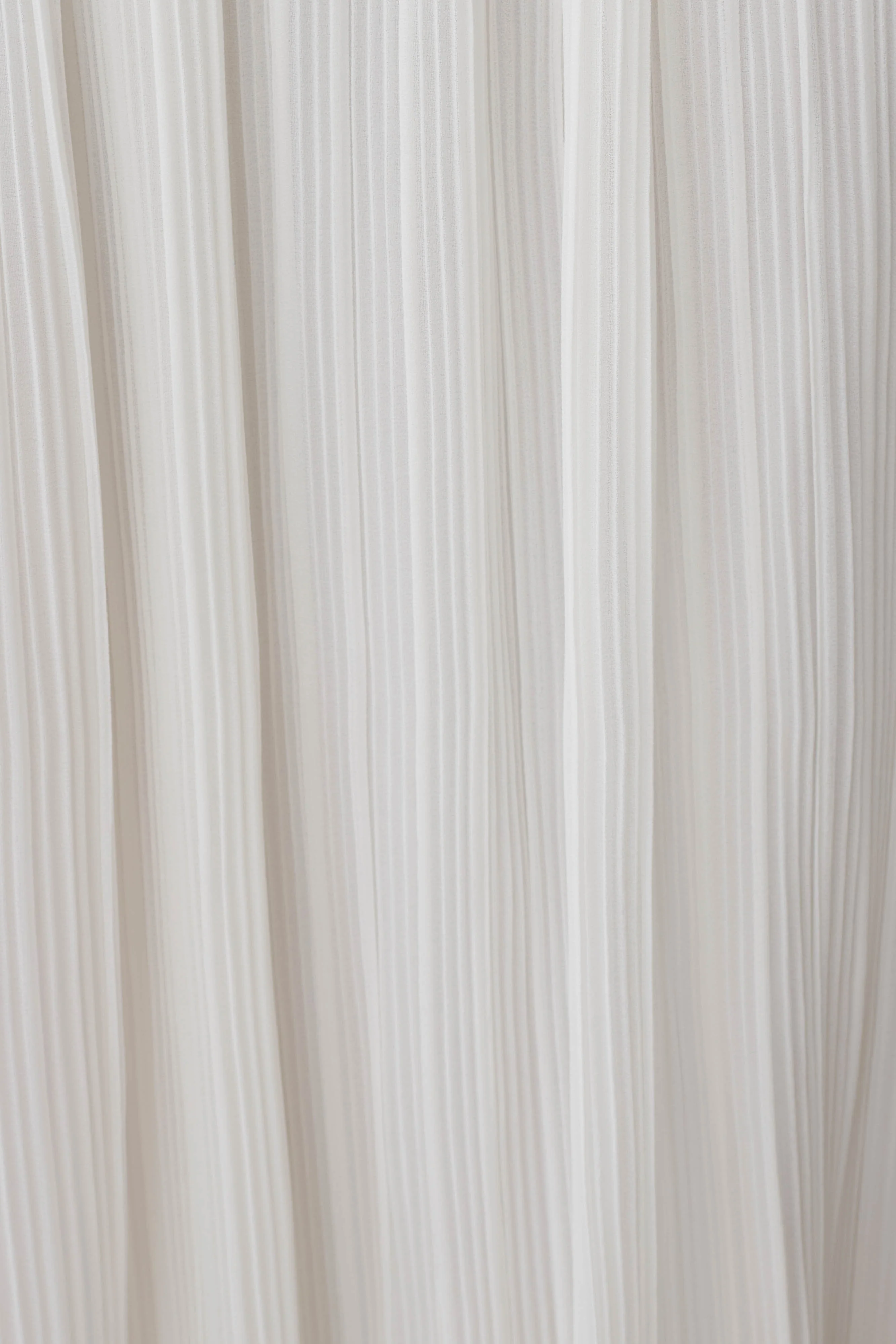 Juno Strapless Pleated Maxi Gown - White - Image 12