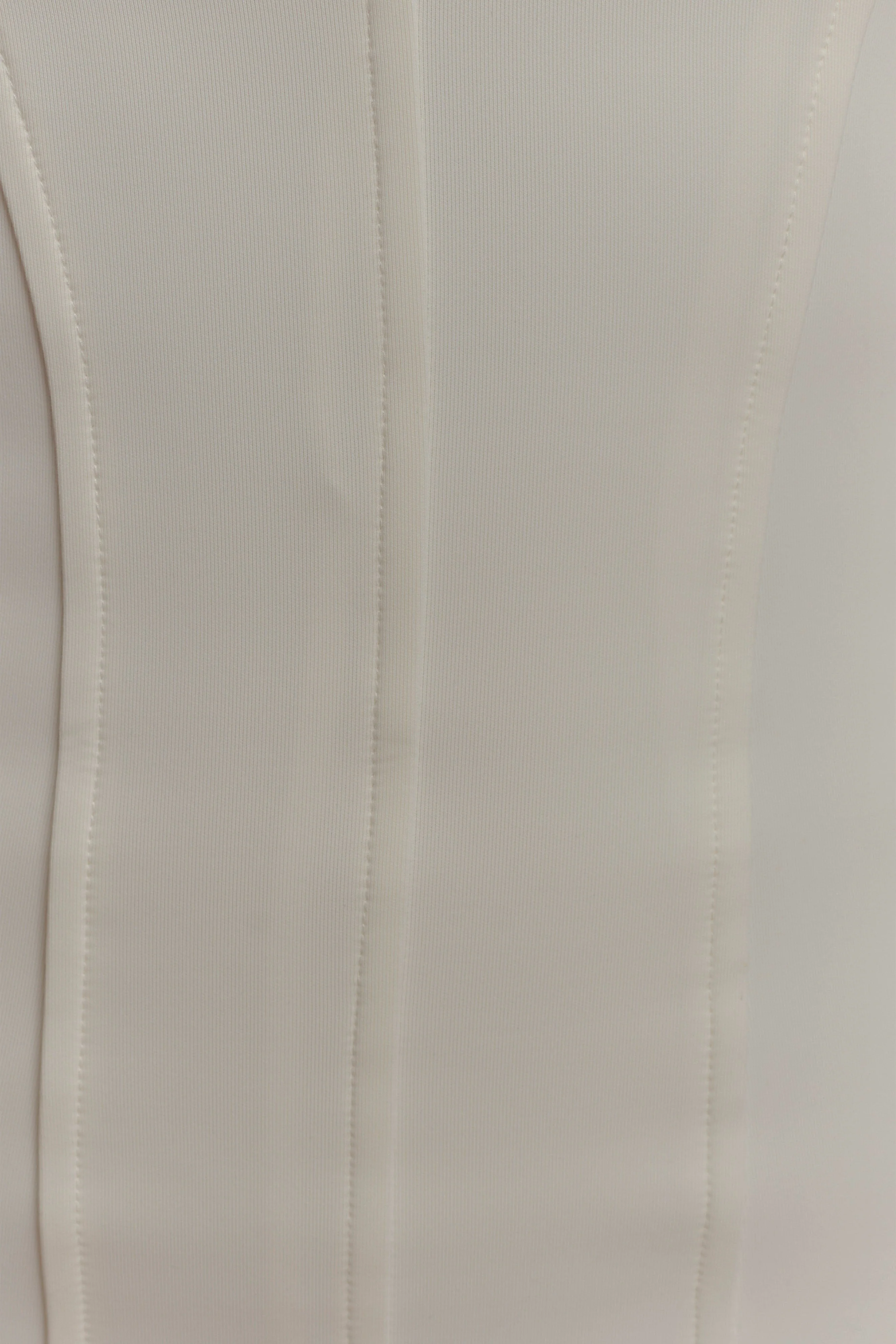 Keagan Sleeveless Midi Dress - Ivory - Image 5