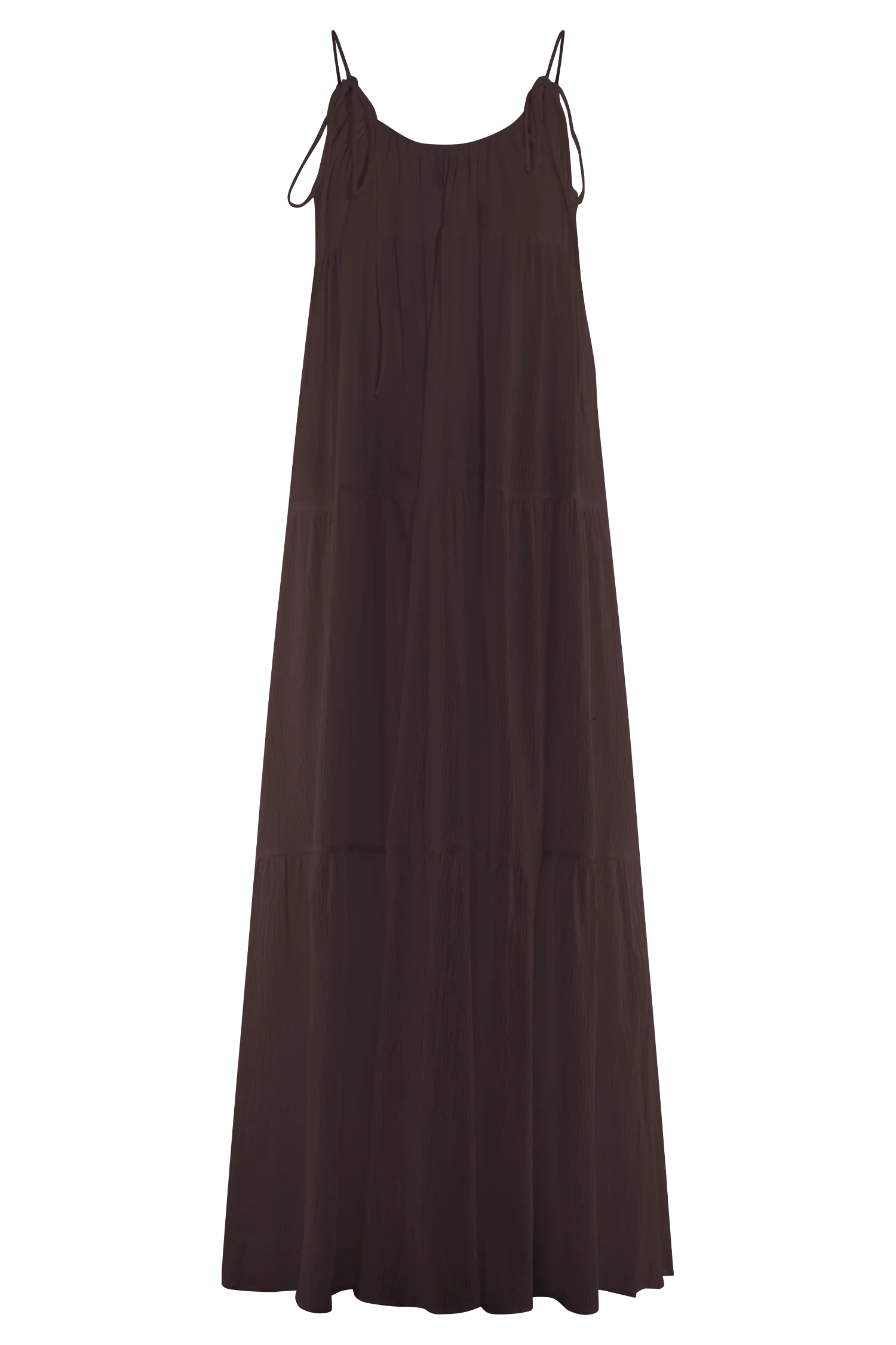 Lenny Front Tie Top - Chocolate - Image 9