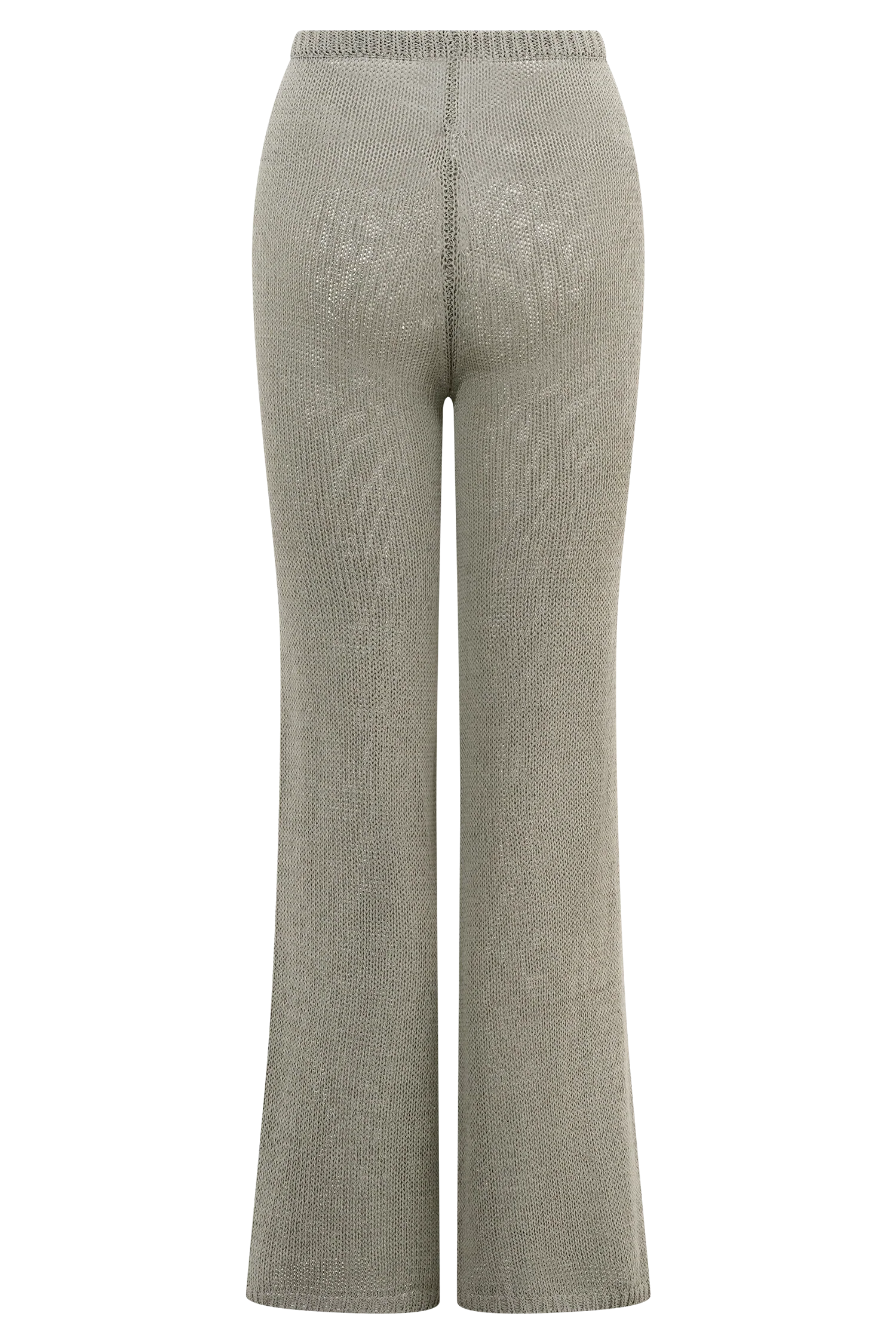 Malani Wide Leg Knit Pants - Sage - Image 6