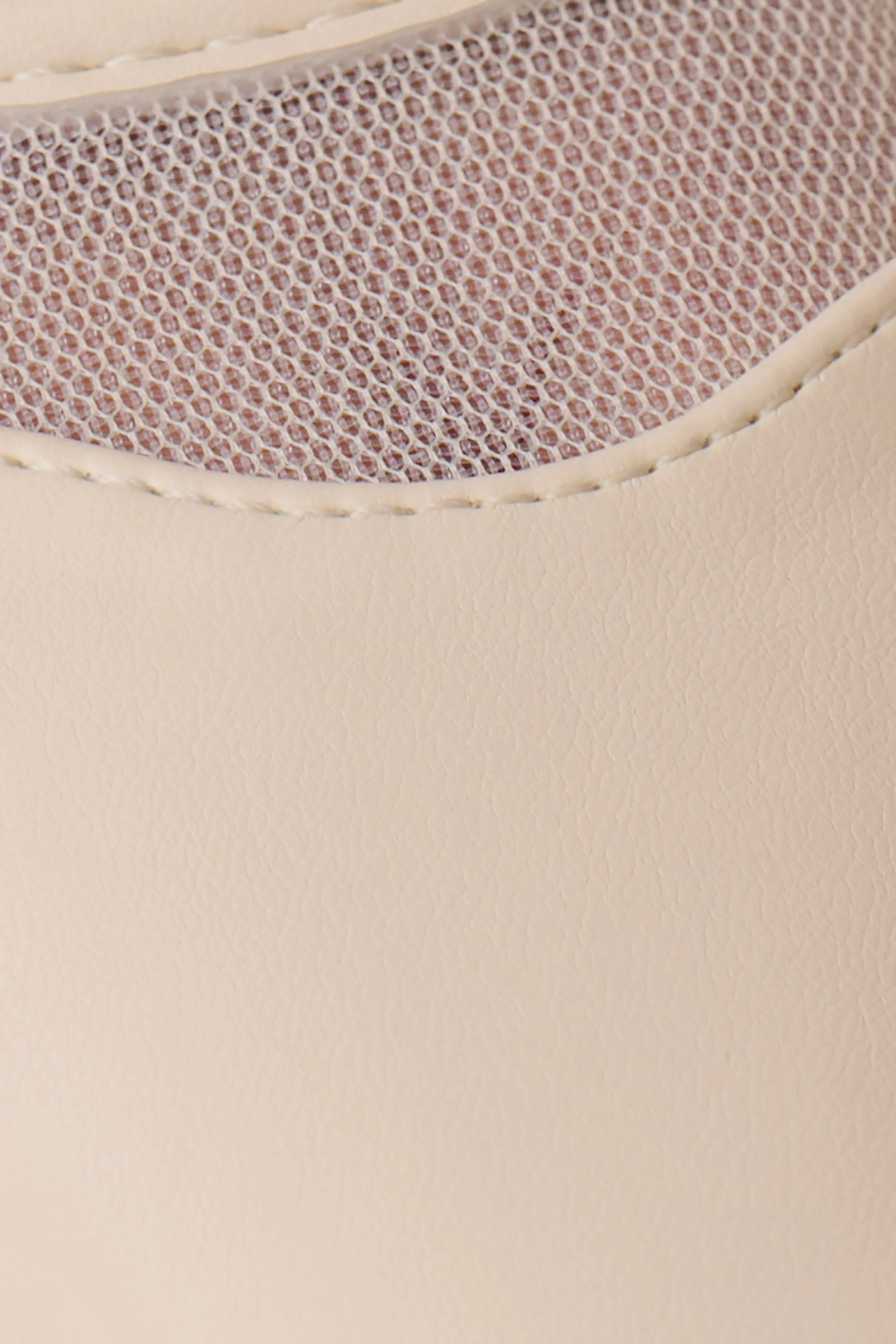 Micah Mesh Pointed Heel - Ivory - Image 5