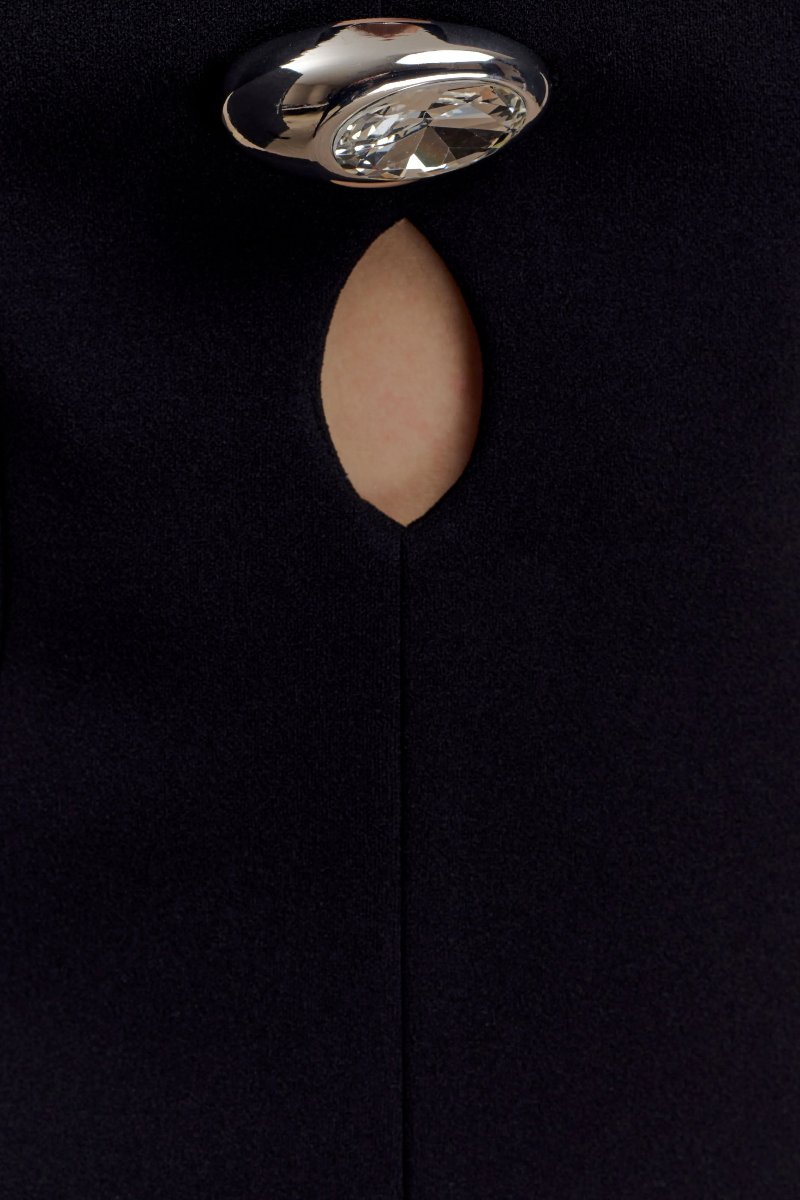 Michelle Cut Out Maxi Dress - Black - Image 6