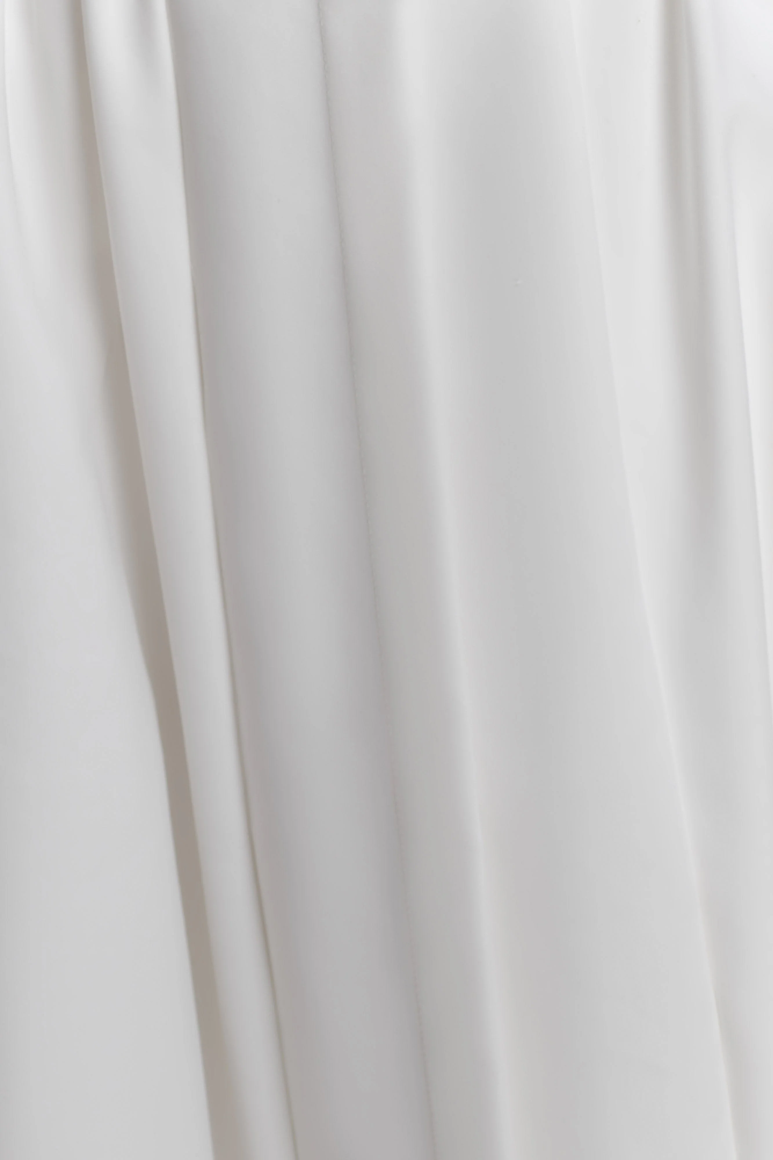 Monika Gathered Waist Cotton Midi Dress - White - Image 7