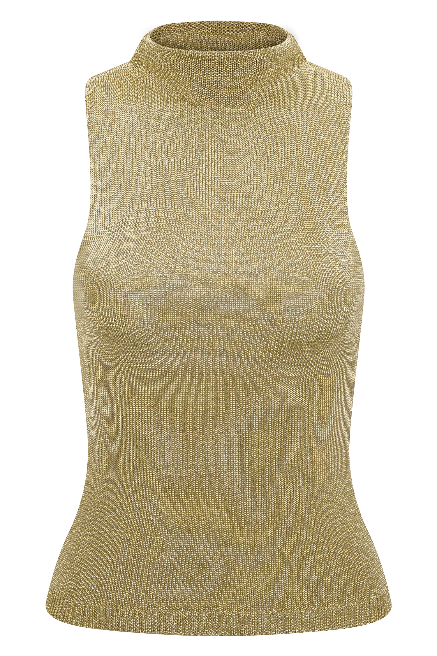 Nikki Lurex Top With Hardware - Gold - Image 11