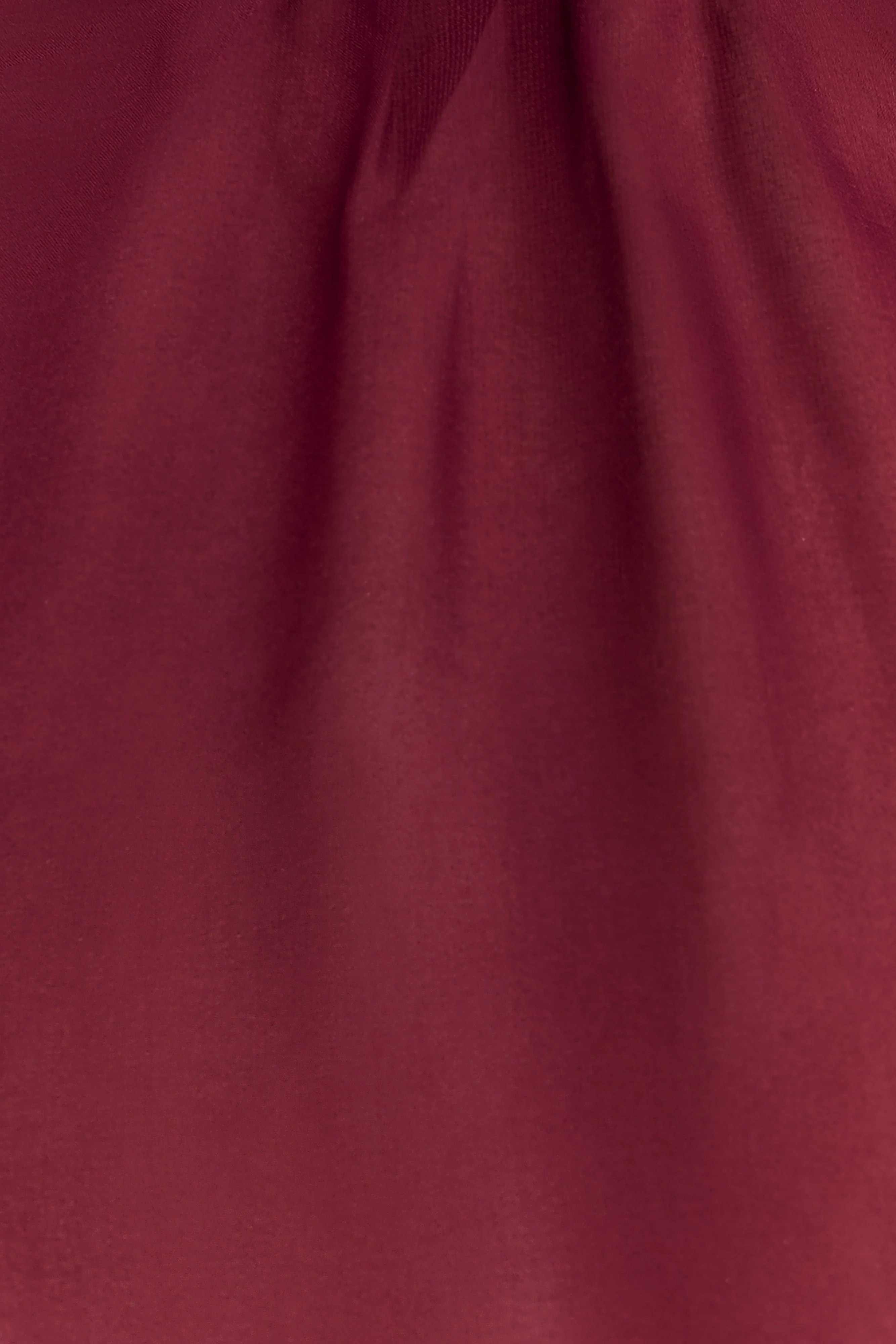 Nimah Chiffon Ruffle Mini Dress - Wine - Image 9