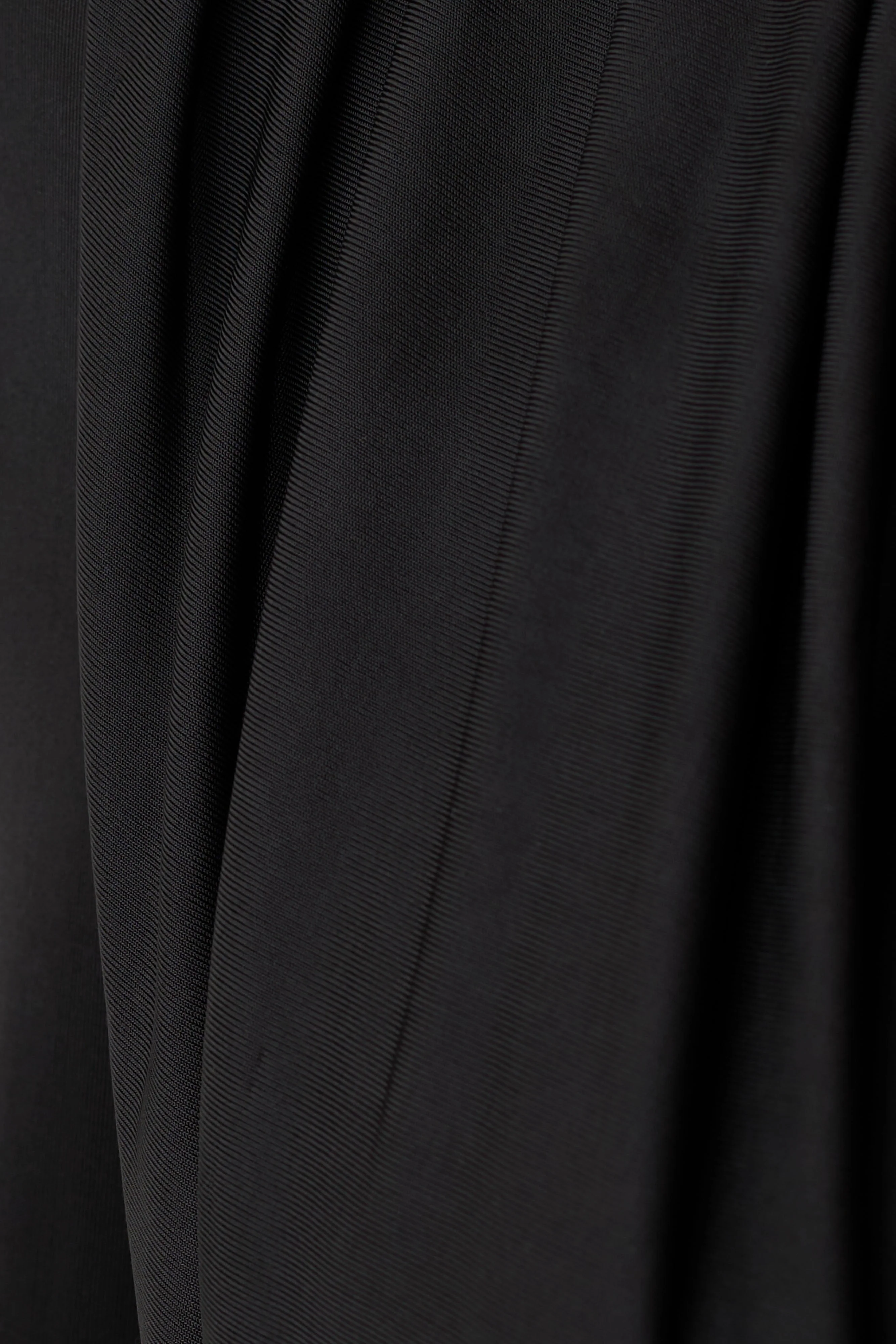 Ren Cowl Long Sleeve Slinky Bodysuit - Black - Image 6