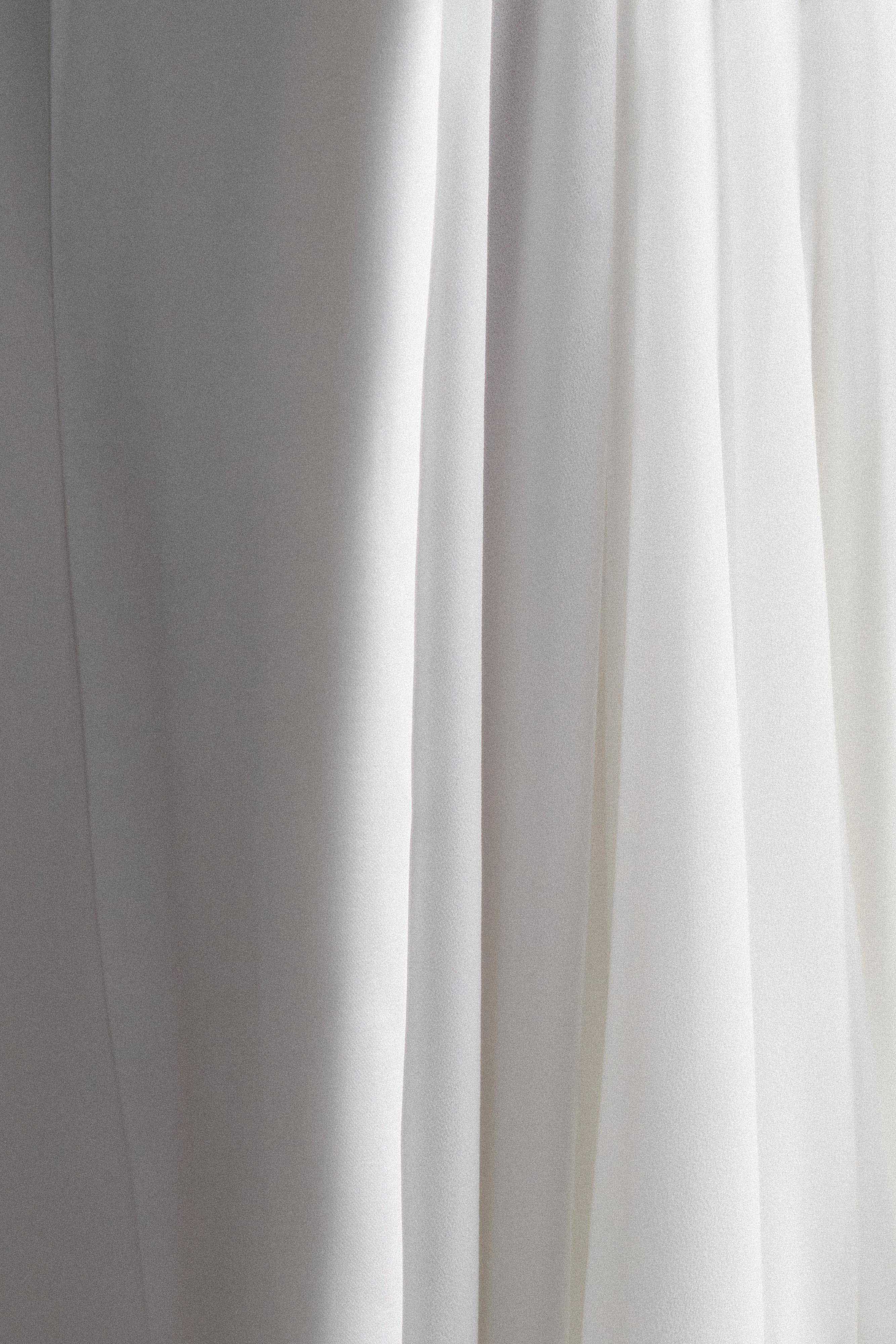 Rosella Satin Strapless Maxi Dress - White - Image 7