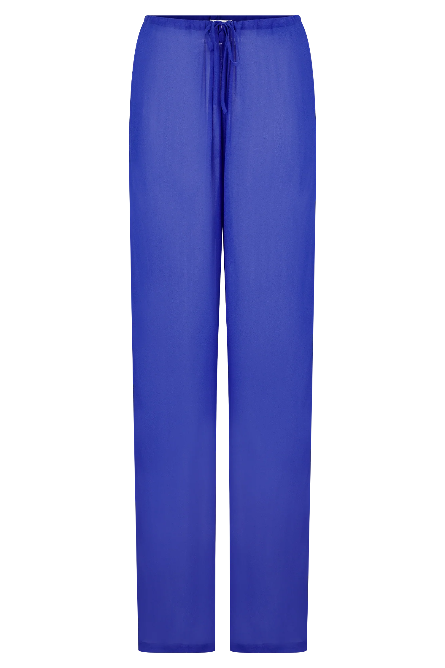 Tonya Sheer Straight Leg Pant - Cobalt Blue - Image 8