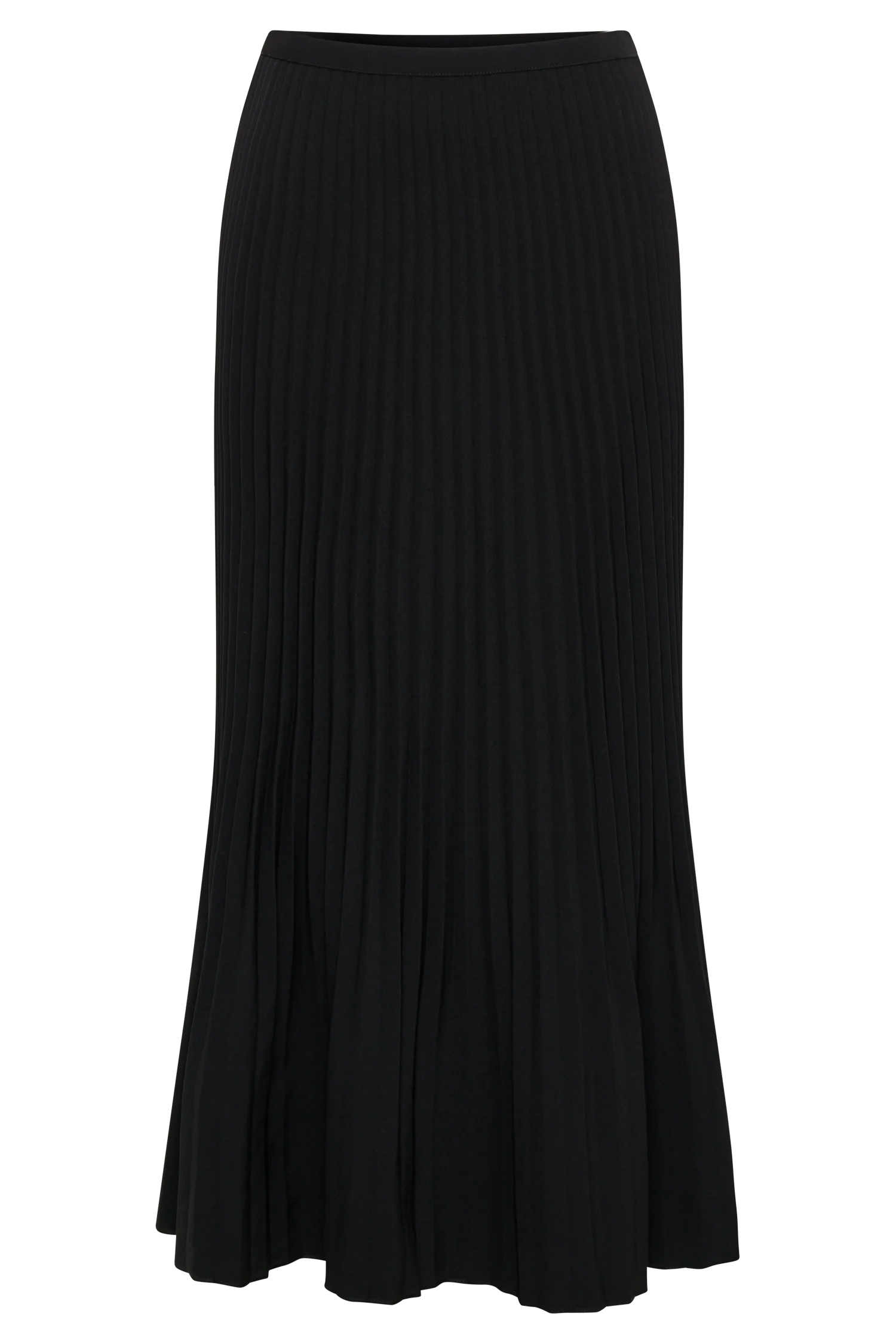 Twyla Pleated Suiting Maxi Skirt - Black - Image 9