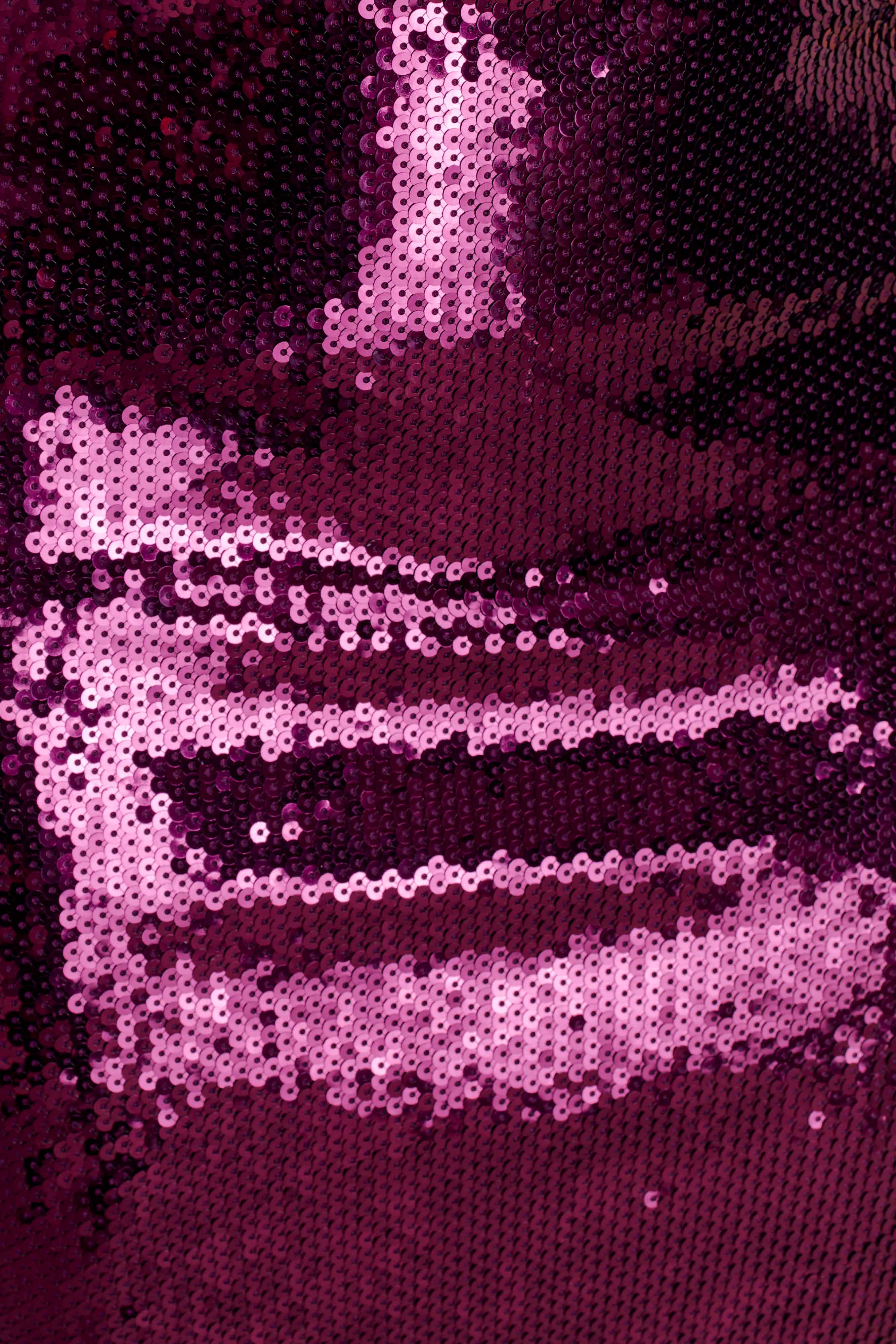Veronica Sequin Midi Dress - Plum - Image 5